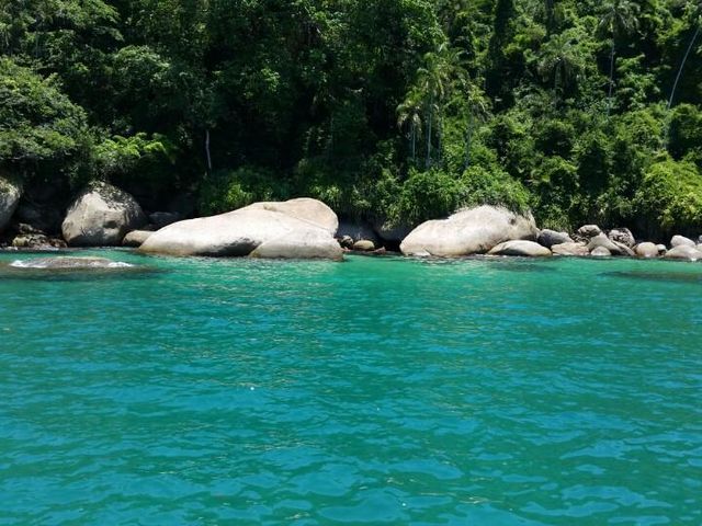 Lagoa Azul - Parque Perequê, Angra Dos Reis, RJ - Apontador